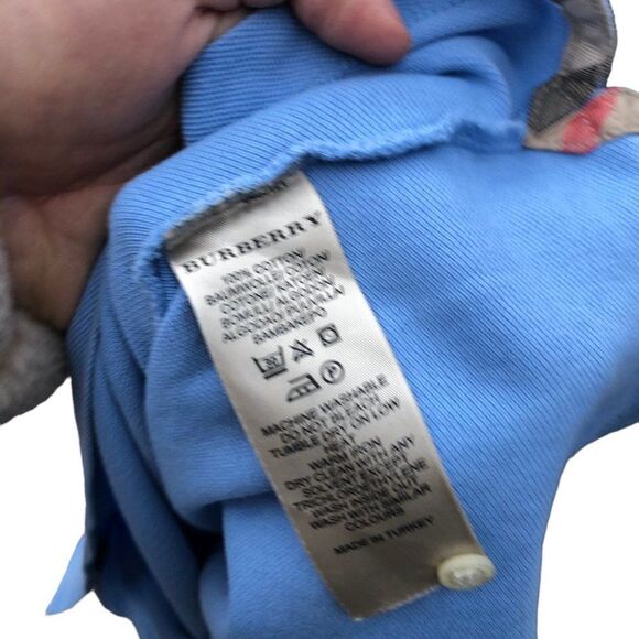 Vintage Burberry Brit Shirt Blue XL - Picture 3 of 8